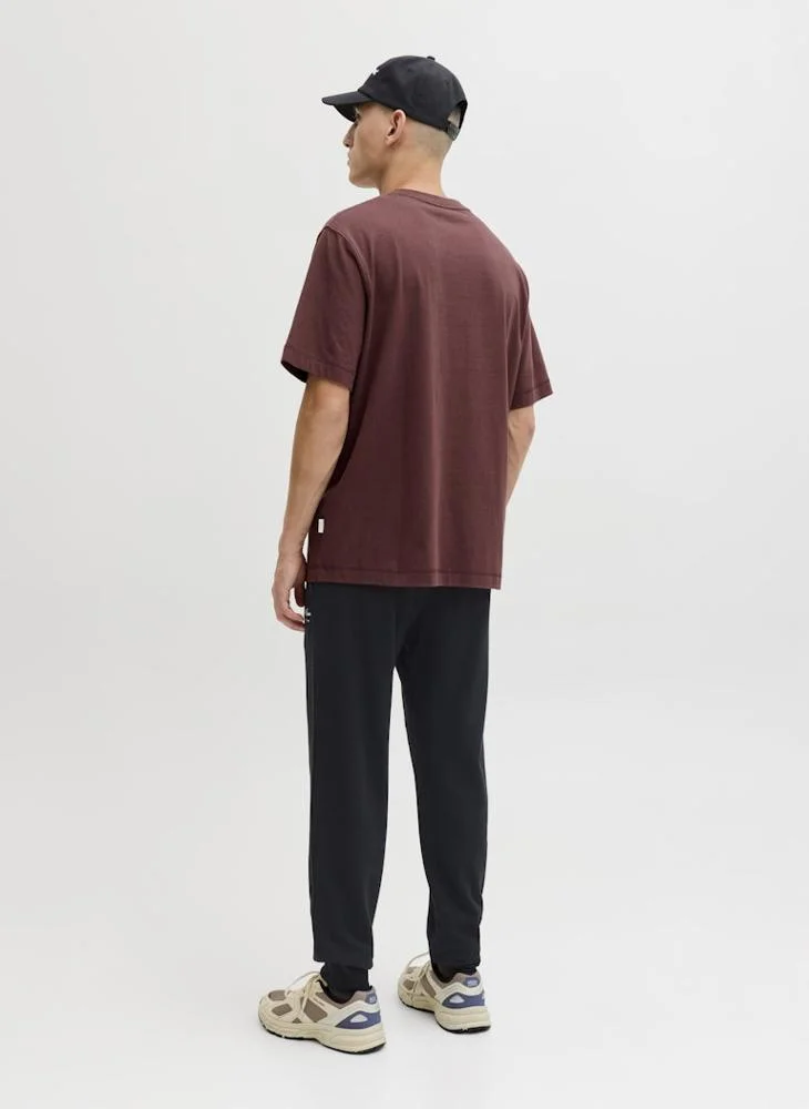 JACK & JONES Casual Drawstring Cuffed Sweatpants